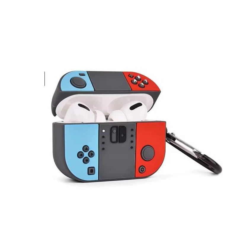 Ceative Game Switch Case for Airpods Pro 2 Case,Protective Earphone Silicone Cover for Airpods 1/2/3 Case Kids Funda