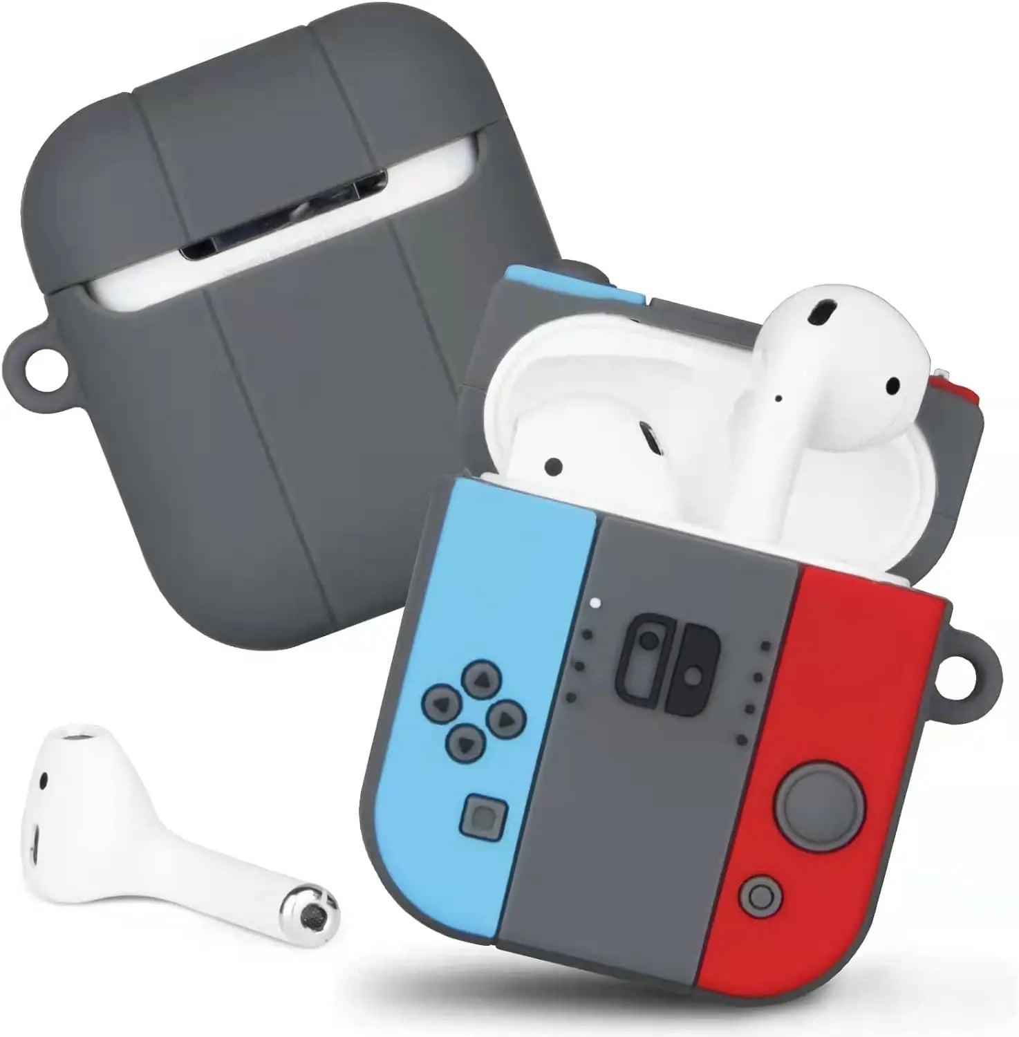 Ceative Game Switch Case for Airpods Pro 2 Case,Protective Earphone Silicone Cover for Airpods 1/2/3 Case Kids Funda